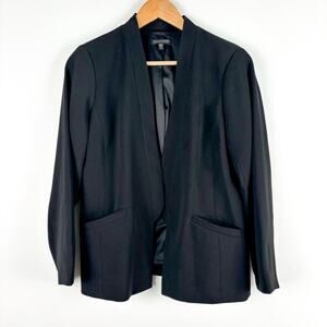 Eileen‎ Fisher Black Open Front Blazer